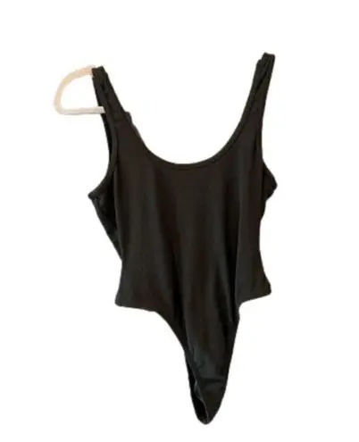 Black Bodysuit/Swim Suit (per tag), Small