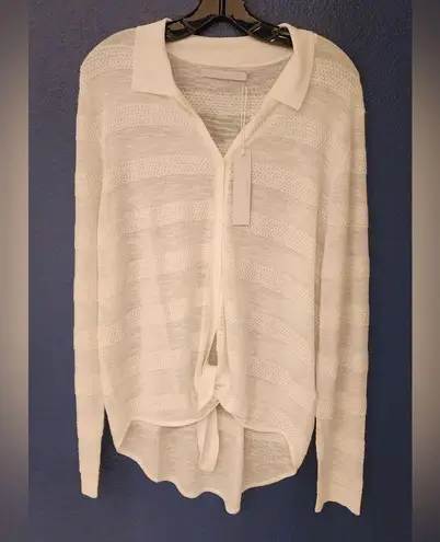 One Grey Day Women's White Tie