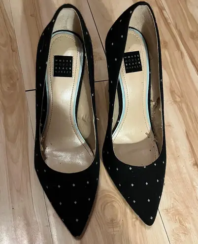 White House | Black Market Polka High Heels