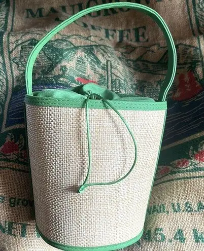 Neiman Marcus  Small Straw Tote thumbnail 1