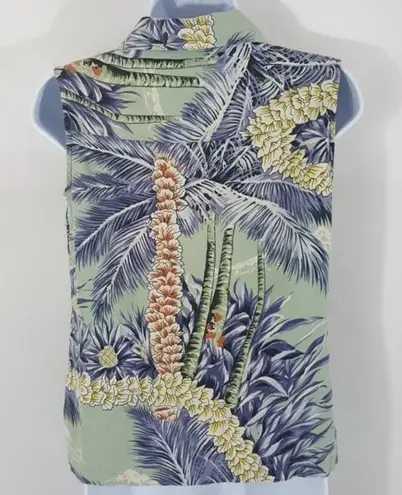 Tommy Bahama Vintage  Silk Top Size X-Small