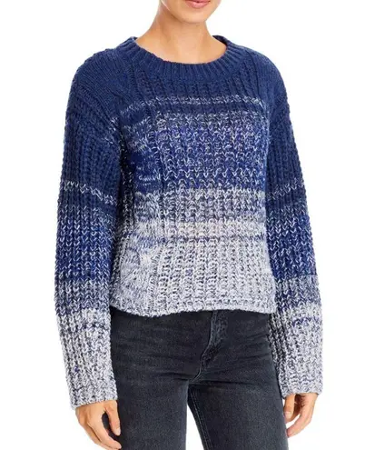 525 Ombré Sweater in Dark Blue Multi Size M New w/Tag Retail $138 Size M