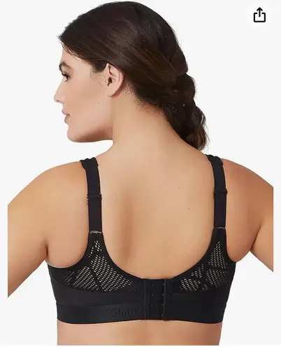 Glamorise Women's Plus Size No-Sweat Mesh Sports Bra Wirefree #1068