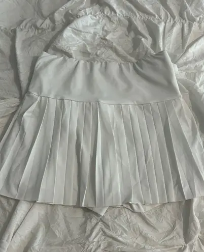 White Athletic Skirt Size XS