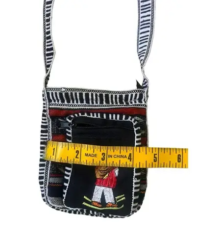 Handmade guatamalen crossbody small pouch bag