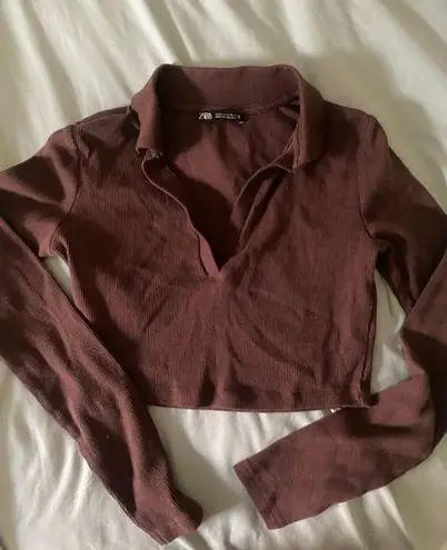 ZARA Brown Top