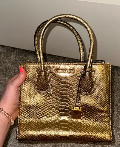 Michael Kors Medium Embossed Mercer Tote