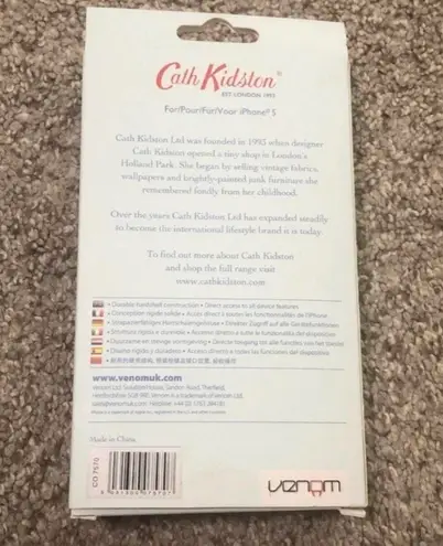 Cath kidston iPhone 5 phone case