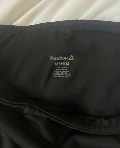 Reebok Black Athletic Cropped Leggings