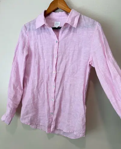 Sigrid Olsen  100% Linen Blouse  - Image 4