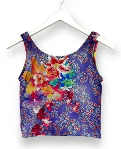 SKIMS Hot Skins Bodywear Vintage Deadstock Y2K Tie Dye and Floral Dual Sided Cami NEW