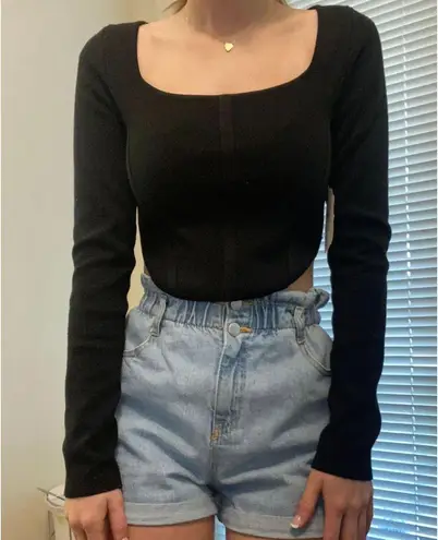 Altar'd State  Black Long sleeve