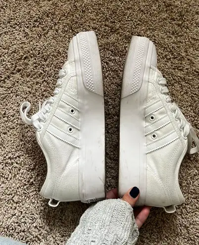 Adidas White Platform