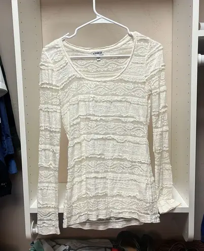 EXPRESS Lace Top Small