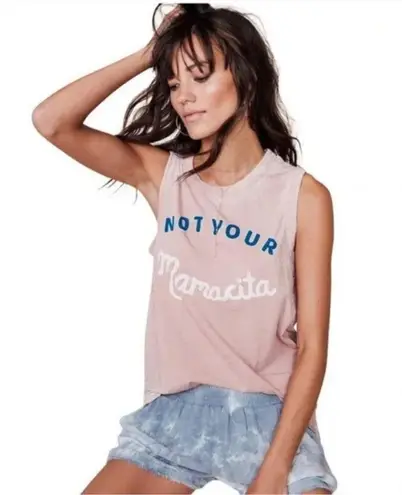 Mate the Label Tula Not Your Mamacita Burnout Tank Medium Large