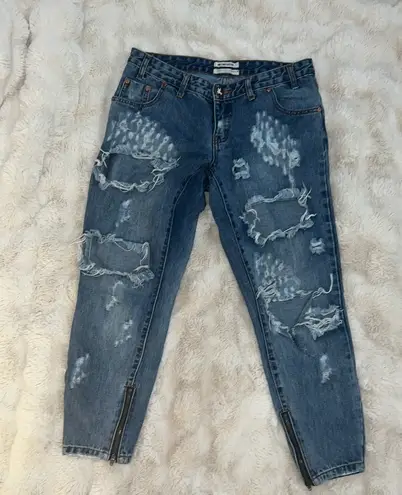 One Teaspoon Freebird Ankle Jeans