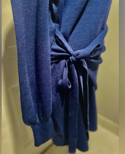 NWT VTSGN Women's Long Lantern Sleeve Knit Sweater Bodycon Mini Dresses Size:XL