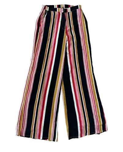 House of Harlow  x REVOLVE Striped Crop Wide Leg Pants Set Size M