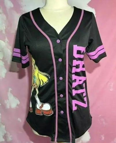 Bratz Baseball Jersey size Medium Bratz Doll Jersey NEW~ purple ~ Cartoon Bratz
