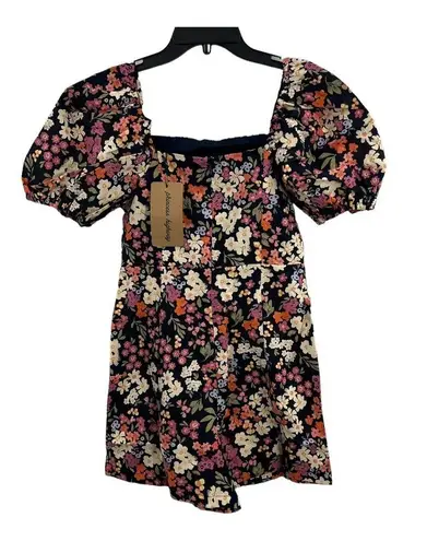 Princess Highway Natalie Puff Sleeve Linen Blend Playsuit New Size 2