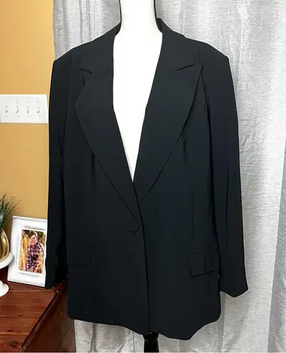 Sergio Hudson x Target Plus Women Size 3X Black Tailored Blazer Jacket Suits NEW