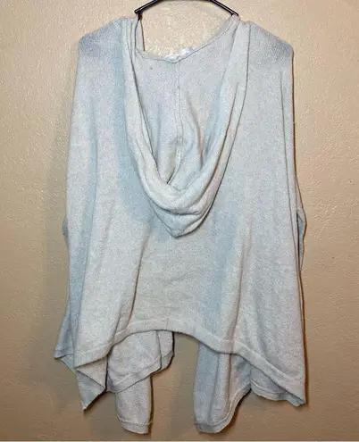 Roxy  beige Cardigan Waterfall Front Size Medium/Large