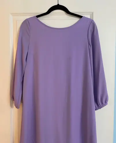 The Blue Door Collection Purple Mini Dress