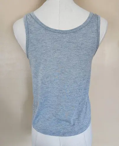 Fifth Sun Grey Flag Pocket Tank Top, Women's XS