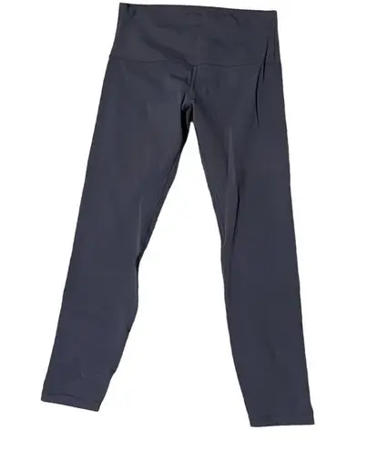 ECHT  Dark Gary High-waisted 7/8 Compression Activewear Gym Leggings Size 8 - Image 2