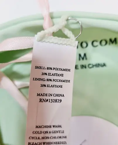 MORE TO COME Ryan Bikini Bottom in Green Multi Size M