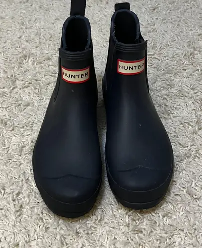 Hunter Ankle Rain Boots Size 7