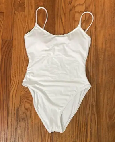 ANDIE The Amalfi One Piece Swimsuit White Size S NWT minimalist