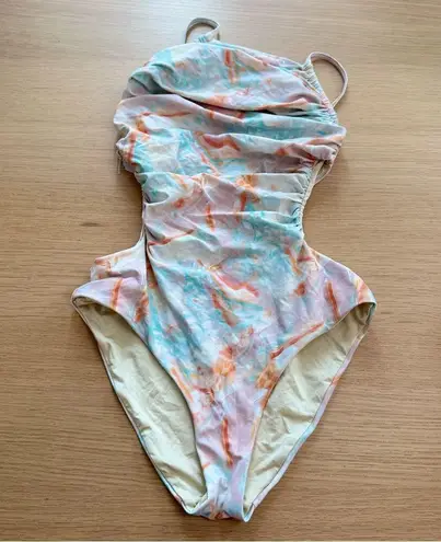We Wore What Revolve Liv One Piece Swimsuit Flattering Crystal Size Medium 1247