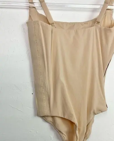 SKIMS Fits Everybody Adaptive Thong Bodysuit Sand XS New