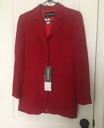DONNALUNA Women's Blazer Suit Jacket Coat 1