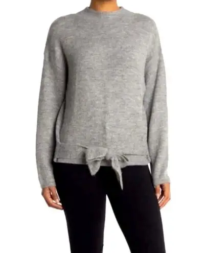 WAYF NWT! Luxurious Gray Sweater W Tie (can tie in back or front) So Cute!