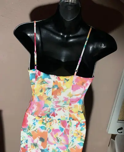 Newport News Floral Spring Dress sz 4