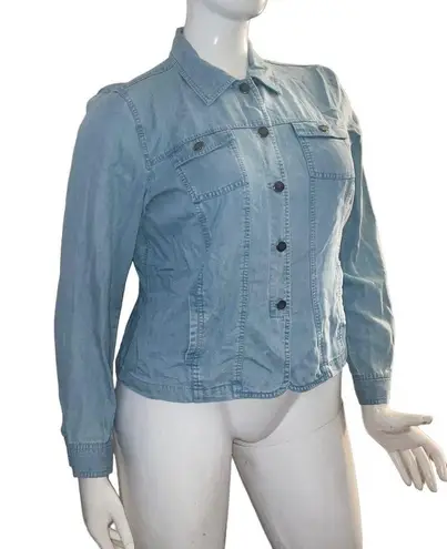 Villager soft denim buttoned shirt
