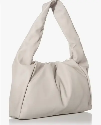 Staples by The Drop Women’s Janelle Gathered Shoulder Bag Light Gray. NWOT Gray