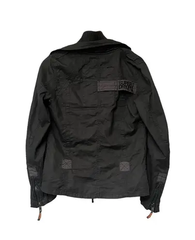 Superdry Gray Utility Jacket Coat