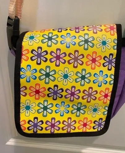 Crocs Croc Jibbitz Crossbody Bag with Yellow and Flower Pattern