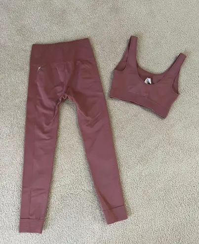 Fabletics Gym Bra + Legging Matching Set