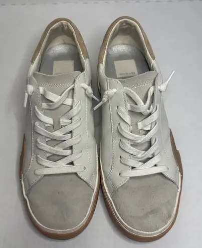 Dolce Vita Sneakers Leather Casual Everyday Shoes Women's Size 8 White