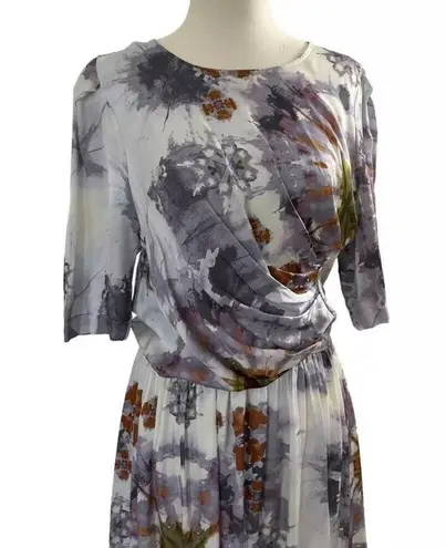 Ottod'ame Tresor Women Sz 10 Ruched A