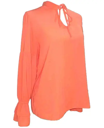 Waverly Grey x Anthropologie Blouse Small. LTOP717 Orange