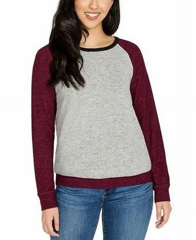 Buffalo David Bitton Womens Pullover Relaxed Fit Cozy Colorblock
