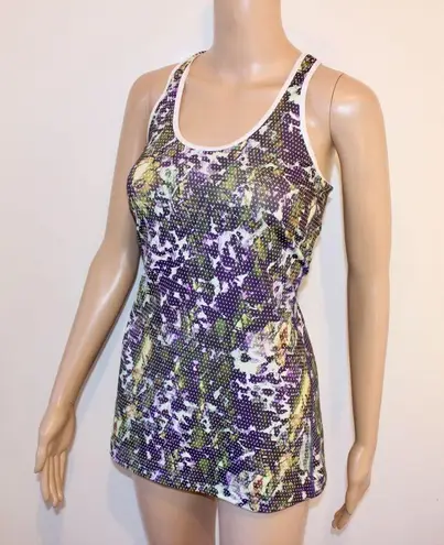 Lululemon Racerback Tank Top - Leaf Print