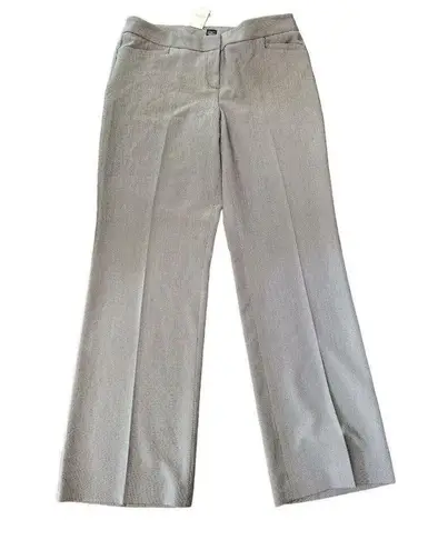 Lane Bryant  Women's Gray Wide-Leg Dress Pants Size 14 Long Front & Back Pockets