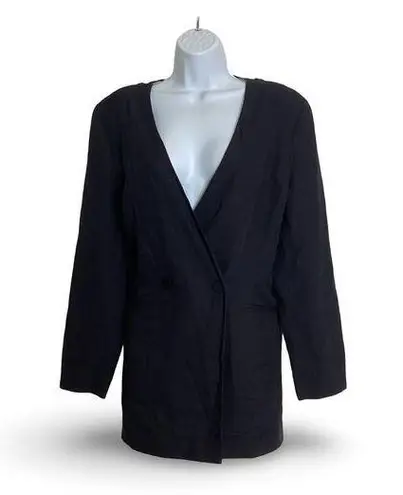 Vintage Together! Lace Back Blazer Black Size 6