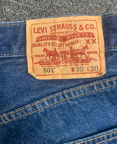 Levi's Vintage 501 Levi shorts